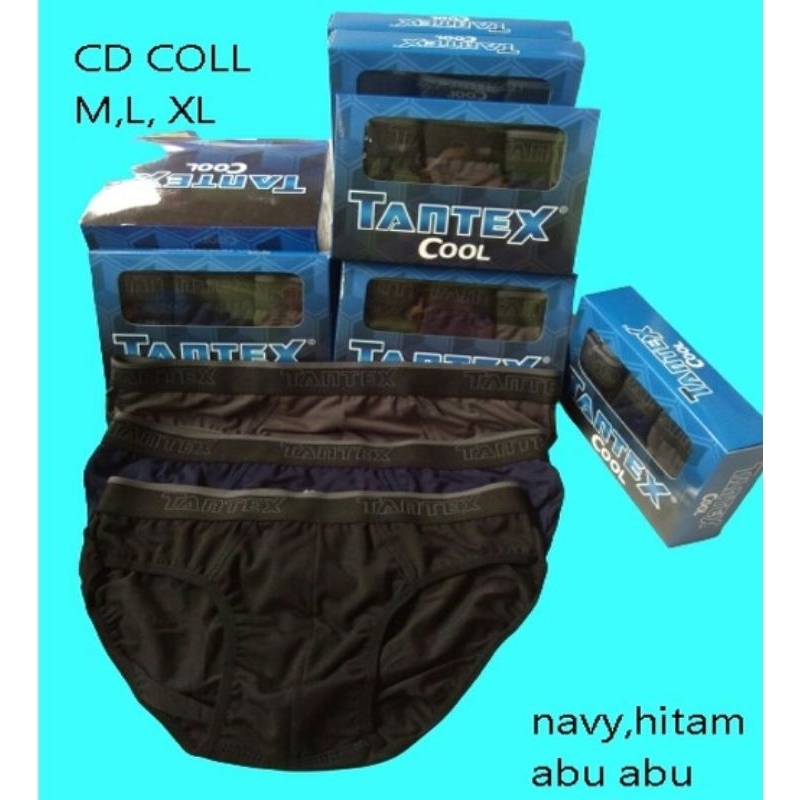 3 PCS CELANA DALAM PRIA, TANTEX COOL