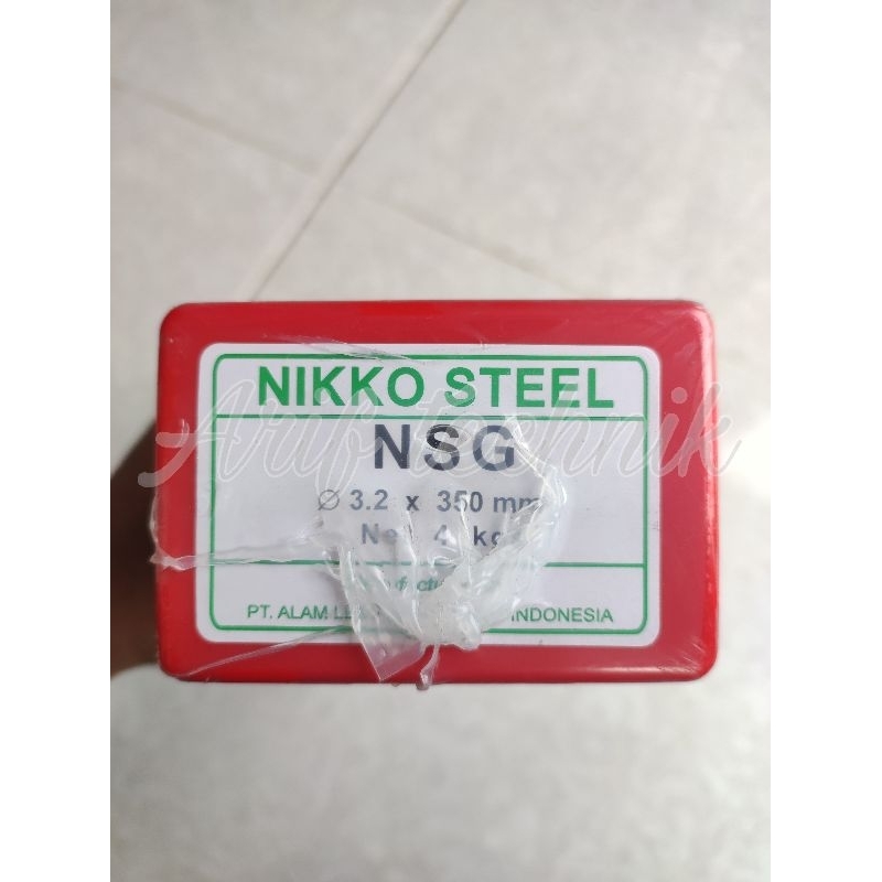 Kawat Las Gouging Nikko Steel NSG 3.2mm / Gouging Electrodes NSG 3,2 mm