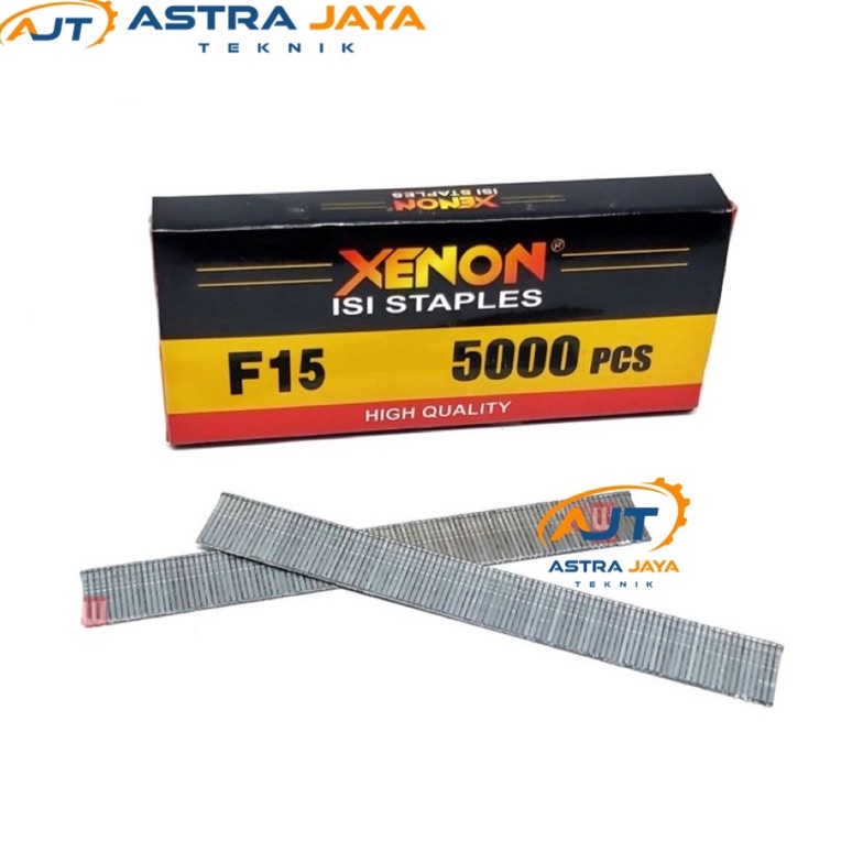 

ART U7A Xenon F15 Isi Staples Mesin Paku Tembak 5 pcs Refill Air Nailer Stapler Gun