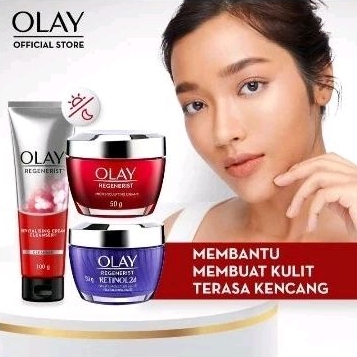 Paket Premium isi 3cs Olay Regenerist Cleanser 100ml + Olay Regenerist Micro-sculpting Day Cream 50g