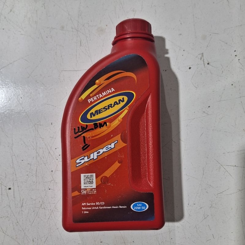 oli mesin Mesran sae 20w-50