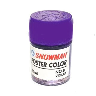 

CAT POSTER / POSTER COLOR SNOWMAN VIOLET