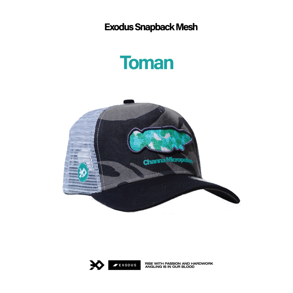 Exodus Snapback Toman | Topi Mancing
