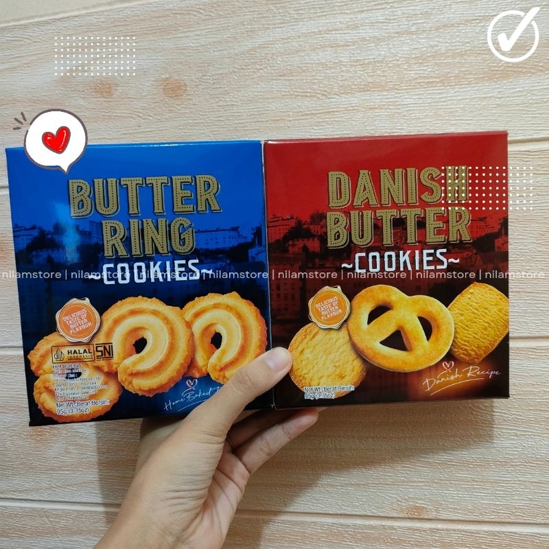 

Butter Cookies 95g import Malaysia Halal