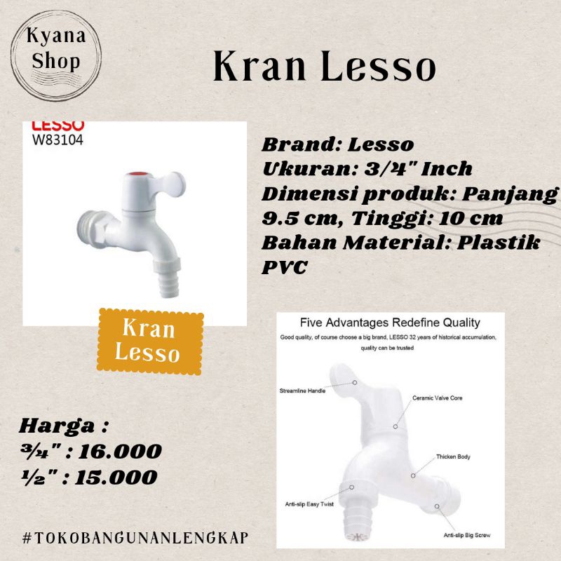 Kran taman Lesso