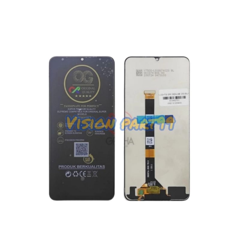 LCD TOUCHSCREEN RILMI C51 RMX3830 - RILMI C53 RMX3760