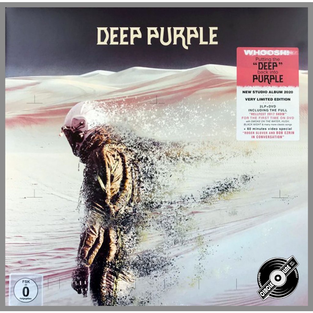 Deep Purple - Whoosh [2xLP + DVD] (vinyl / piringan hitam)