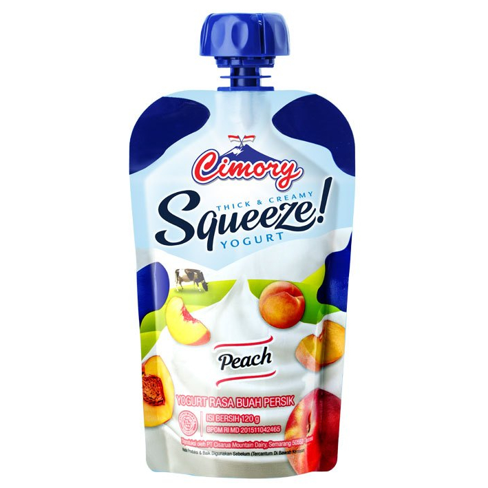 

CIMORY YOGURT SQUEEZE PEACH 120 Ml