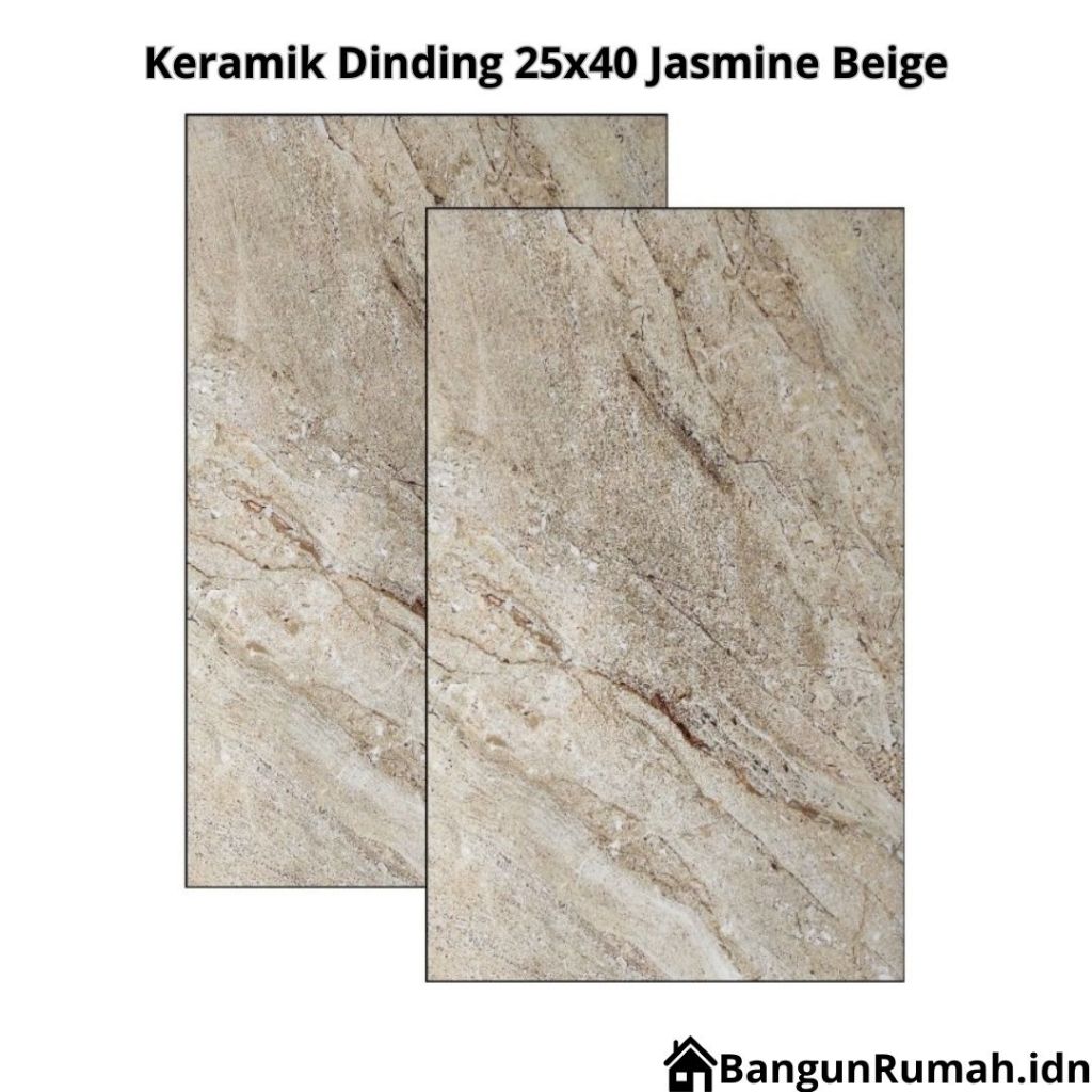 Keramik Dinding 25x40 Jasmine Beige