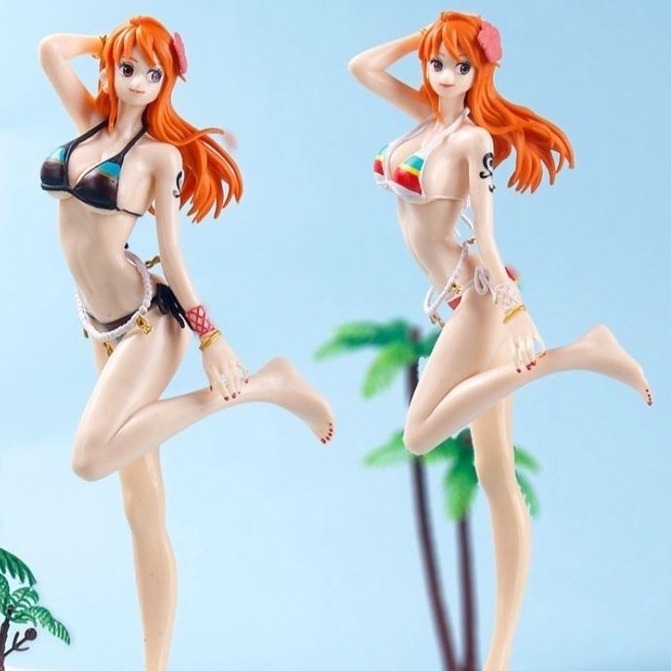Figure One piece Nami Bikini Sexy Nami figure sexy nude 24 cm