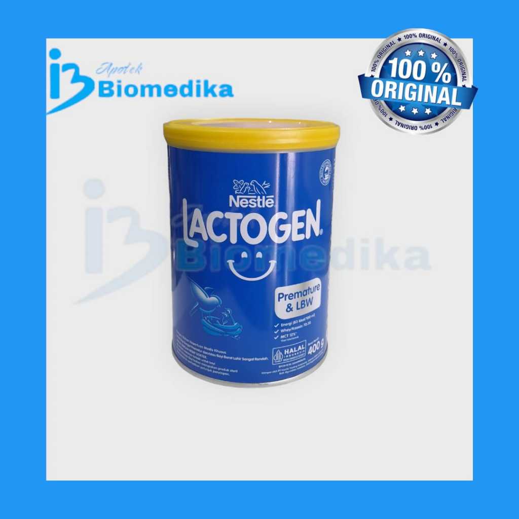 Susu Lactogen Bebas Laktosa/Premature & LBW 400 gram