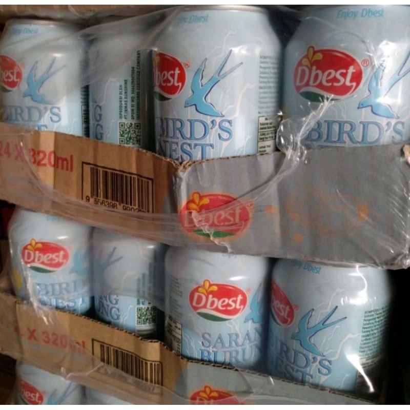 

Dbest Sarang Burung Walet Kaleng 300ml 1 Dus / D'Best