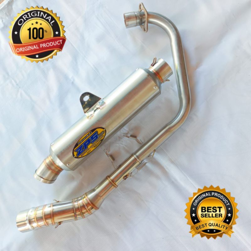 kenalpot racing zps original bas ulem jenong gp5 pnp motor all sport jupiter mx vixion satria fu thu