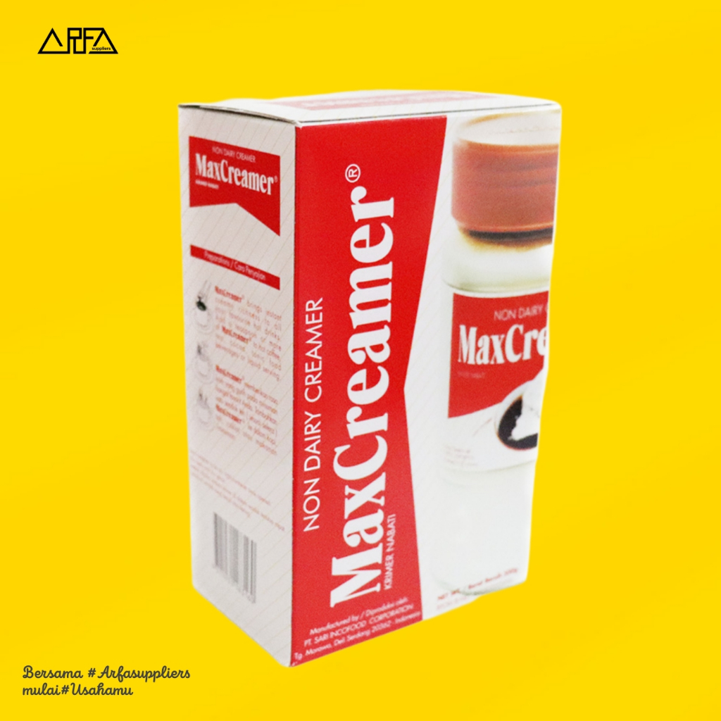 

Max Creamer Non Dairy 500gr - Bubuk Krimer