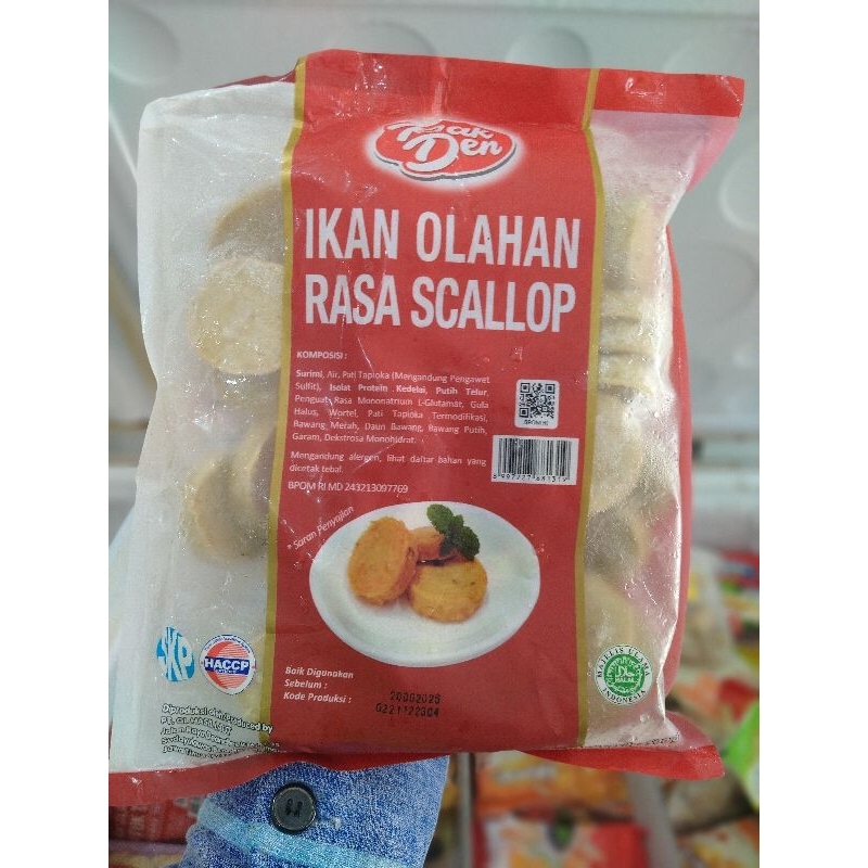 

scallop pakden 500gr