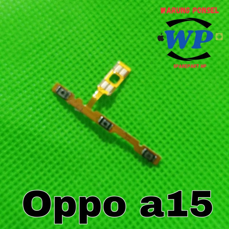 FLEXIBEL ON OFF VOLUME OPPO A15 ORI COPOTAN NORMAL
