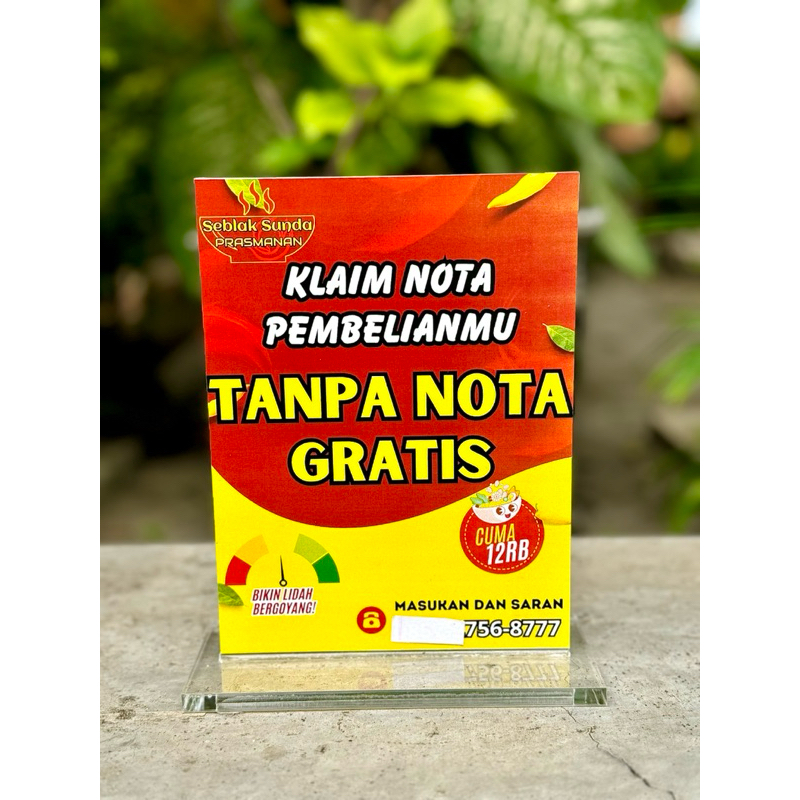 

PAPAN AKRILIK MEJA TEBAL UKURAN 15x20 BISA EDIT GAMBAR TULISAN SESUAI KEBUTUHAN