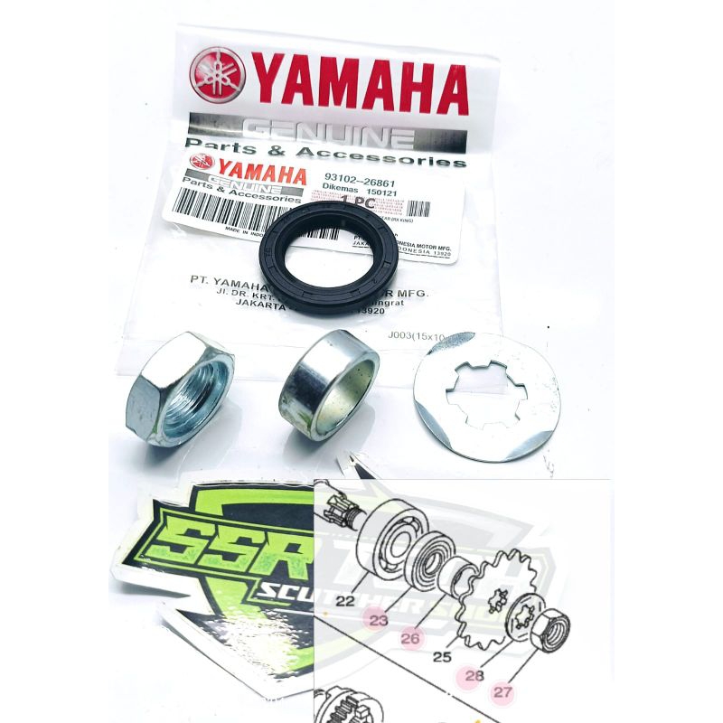 Sil Mur Ring Bosh Gir Depan Rx King Set