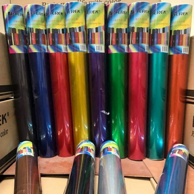 Harga Promo  Stiker Skotlet Dop Satin Metalic Wrapping Motor Mobil L 5Cm x P 5Cm Premium Bahan Lentu