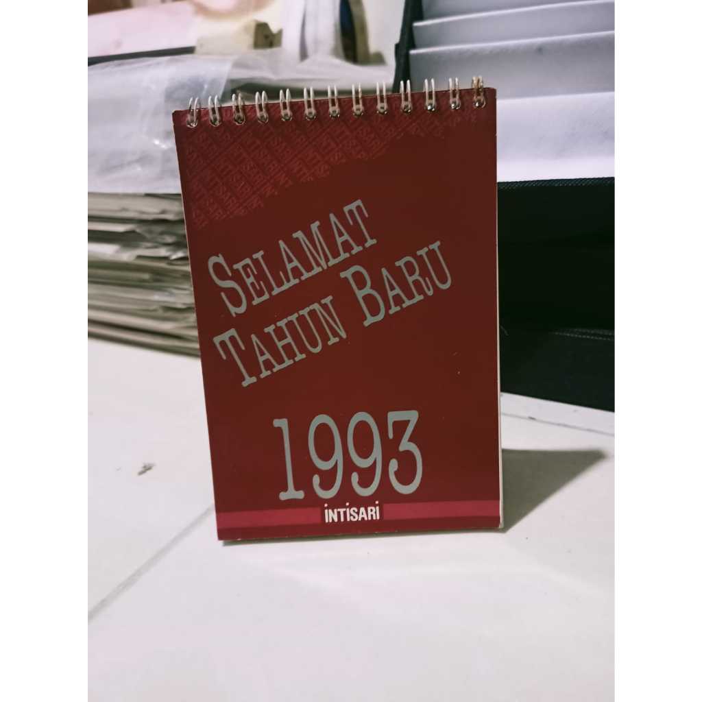 Koleksi Jadul Kalender 1993 Kalender Meja H07-16