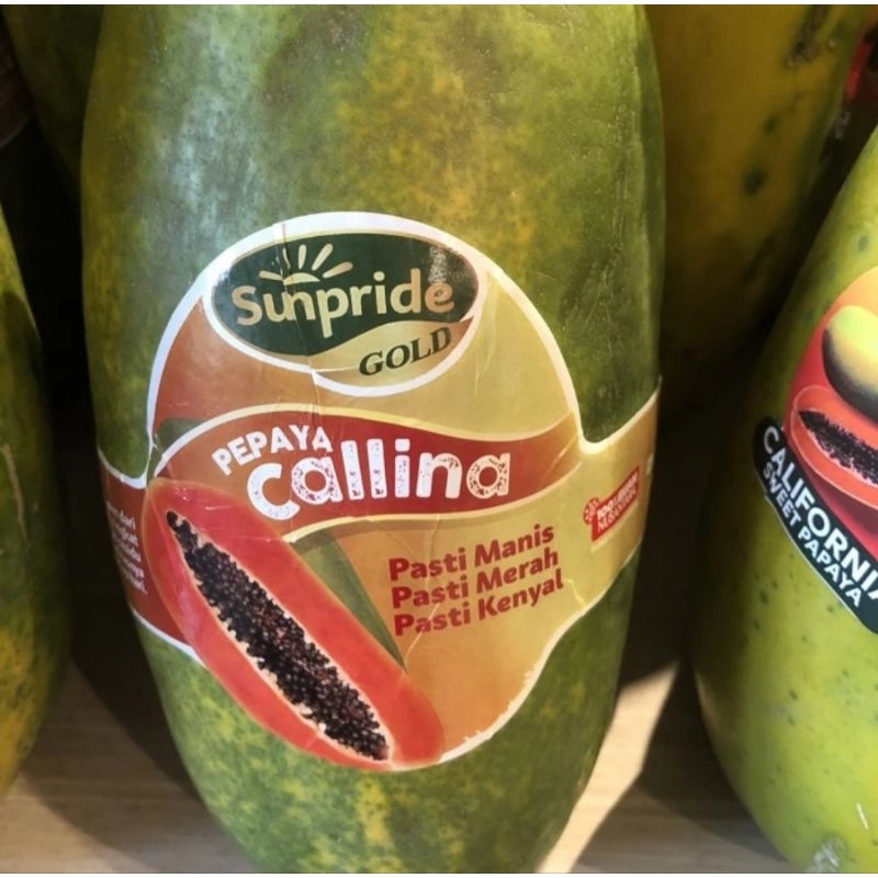 

Pepaya Calina Sunpride Gold Manis Merah / Pcs