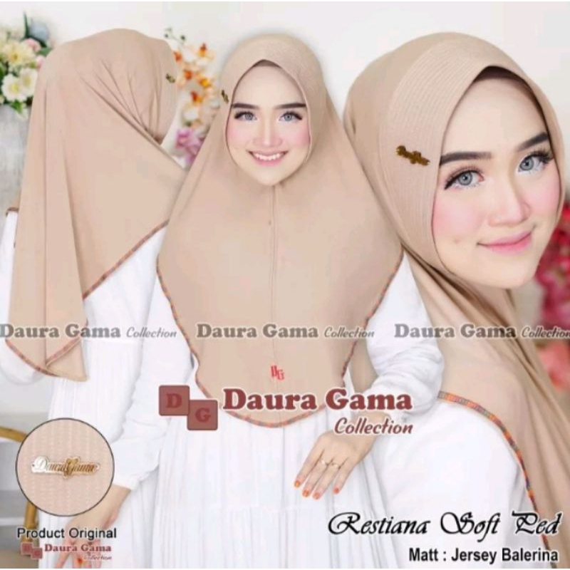 Hijab Daura Gama Restiana soft ped ORI