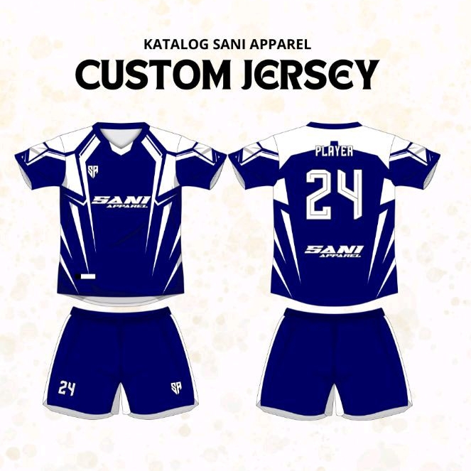 Jersey futsal full printing custom
