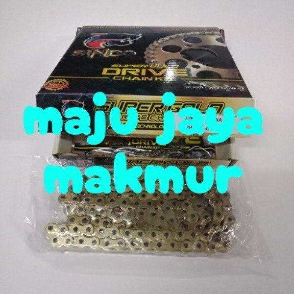 roller chain rantai 08B - 1 SINGLE sproket SINDO / MOULEND ORIGINAL