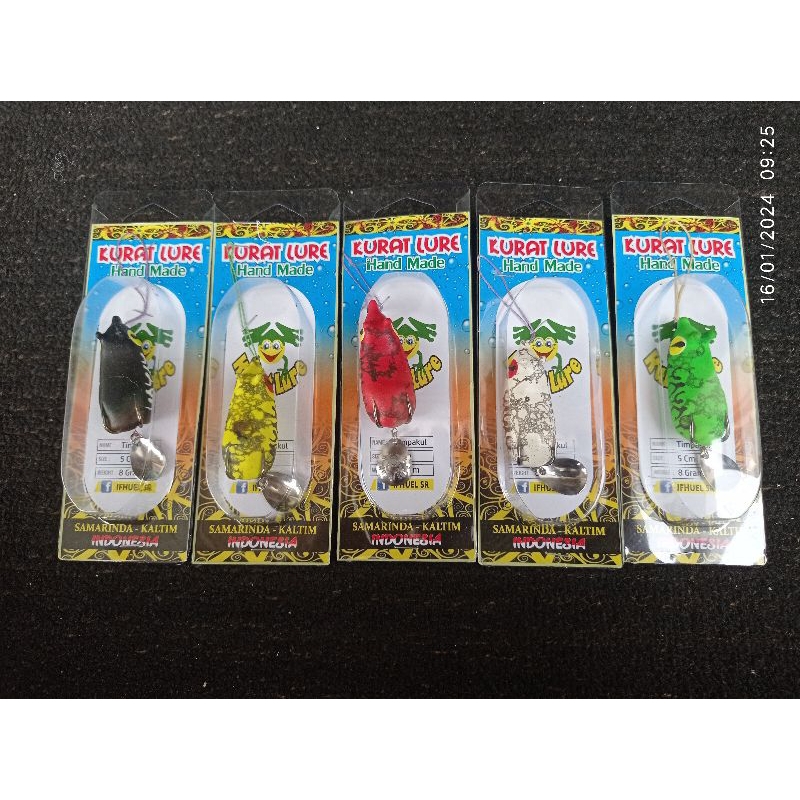 Kurat Lure - Soft frog model timpakul 5 cm 8 gram kurat lure umpan soft frog killer
