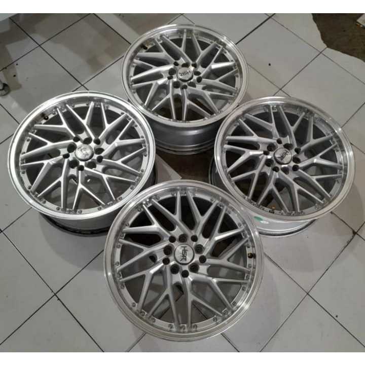 velg racing mobil ring 17 velg hsr sepulu terbaru pcd 4x100/114,3