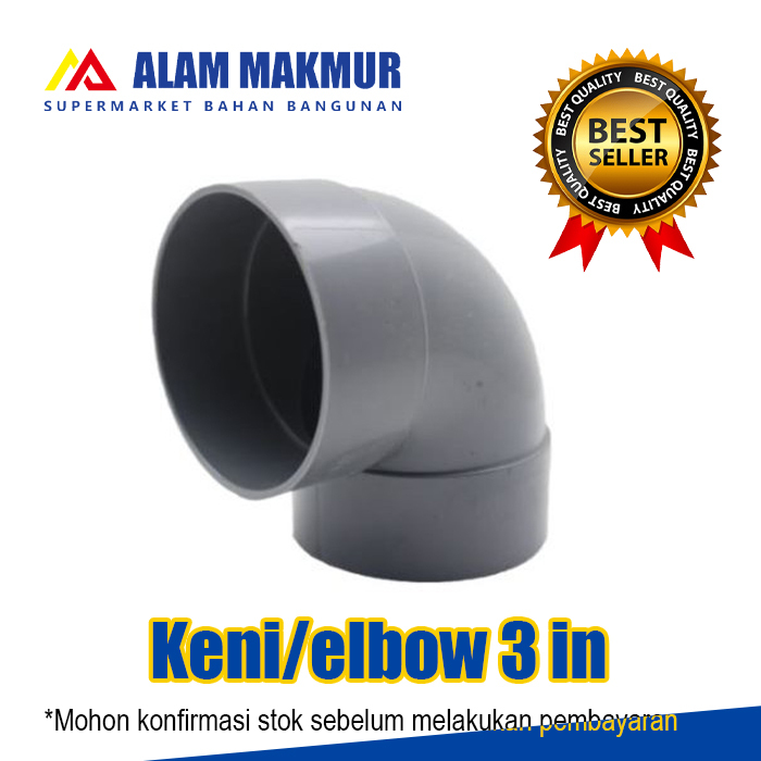 KENI ELBOW 3 IN RUCIKA WAVIN