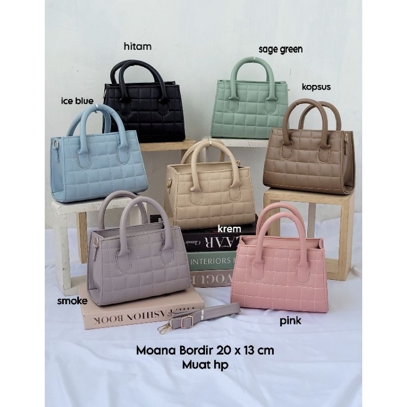 Ganesha Grosir Moana Bordir Slingbag Tas Selempang Wanita