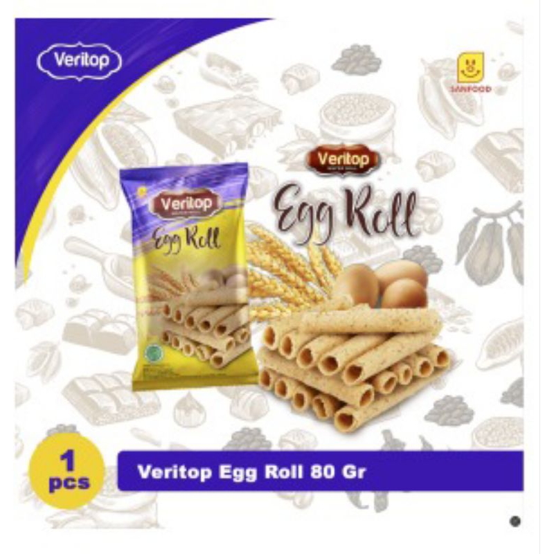 

VERITOP EGG ROLL 80 Gr