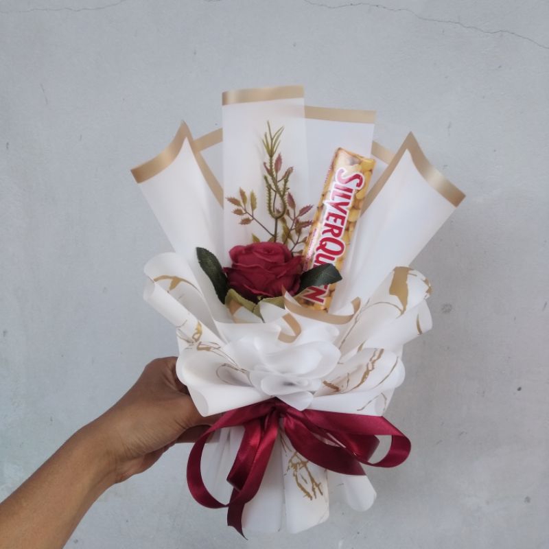 

Buket Coklat Silverqueen 28Gram