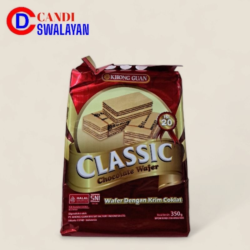 

Wafer KHONG GUAN Classic Chocolate 350g