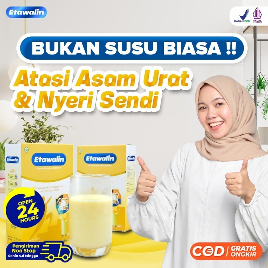 

Etawalin Susu- Susu Etawa Ampuh Atasi Masalah Tulang dan Sendi Sembuhkan Asam Urat, Keropos Tulang