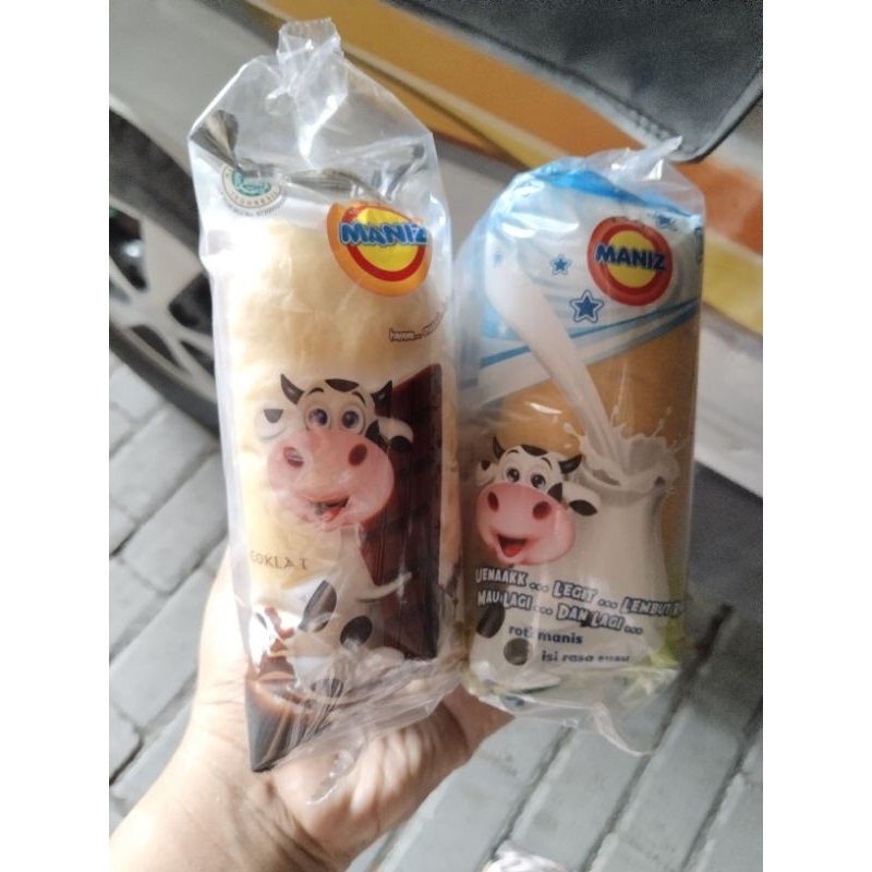 

PAKET 2 PACK Roti Sapi susu & coklat