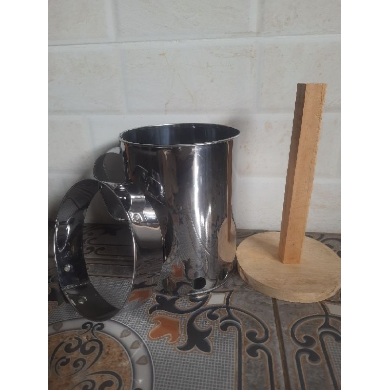 cetakan pentol bakso aci manual stainless kecil jumbo diameter 15