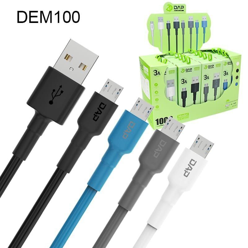 KD DAP DEM100 (MICRO)/ DET100 (TYPE-C) / DEL100 (LIGHTNING) / BOX 20PCS