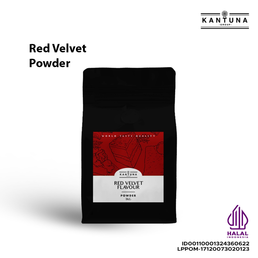 

Kantuna Redvelvet Powder - Powder Rasa Redvelvet Kafe/Bisnis