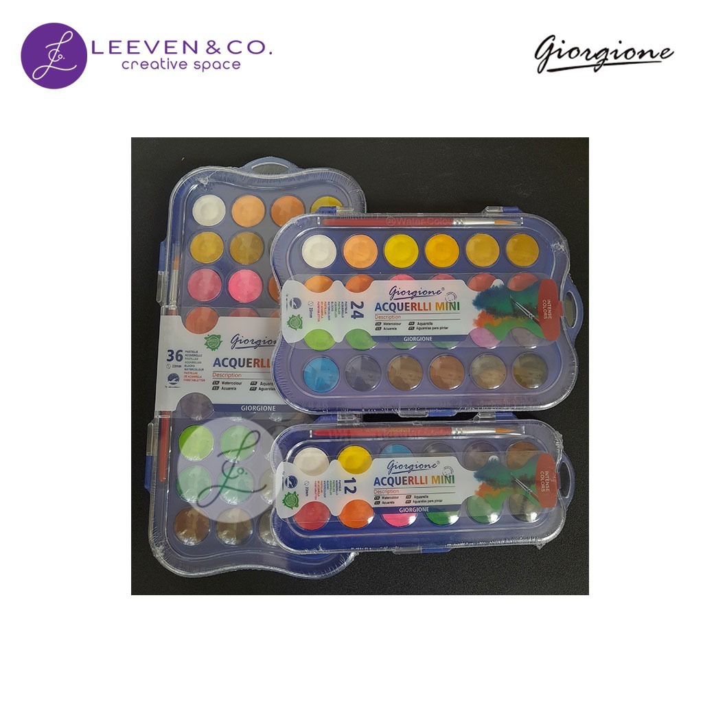 

GIORGIONE ACQUERELLI MINI CAKE SET 12/24/36