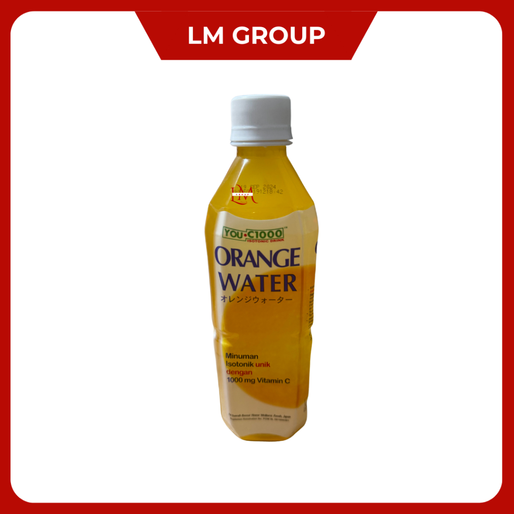

You C 1000 Orange Water Minuman Vitamin C Isotonik @500ml Cemilan LM Snack Grosir