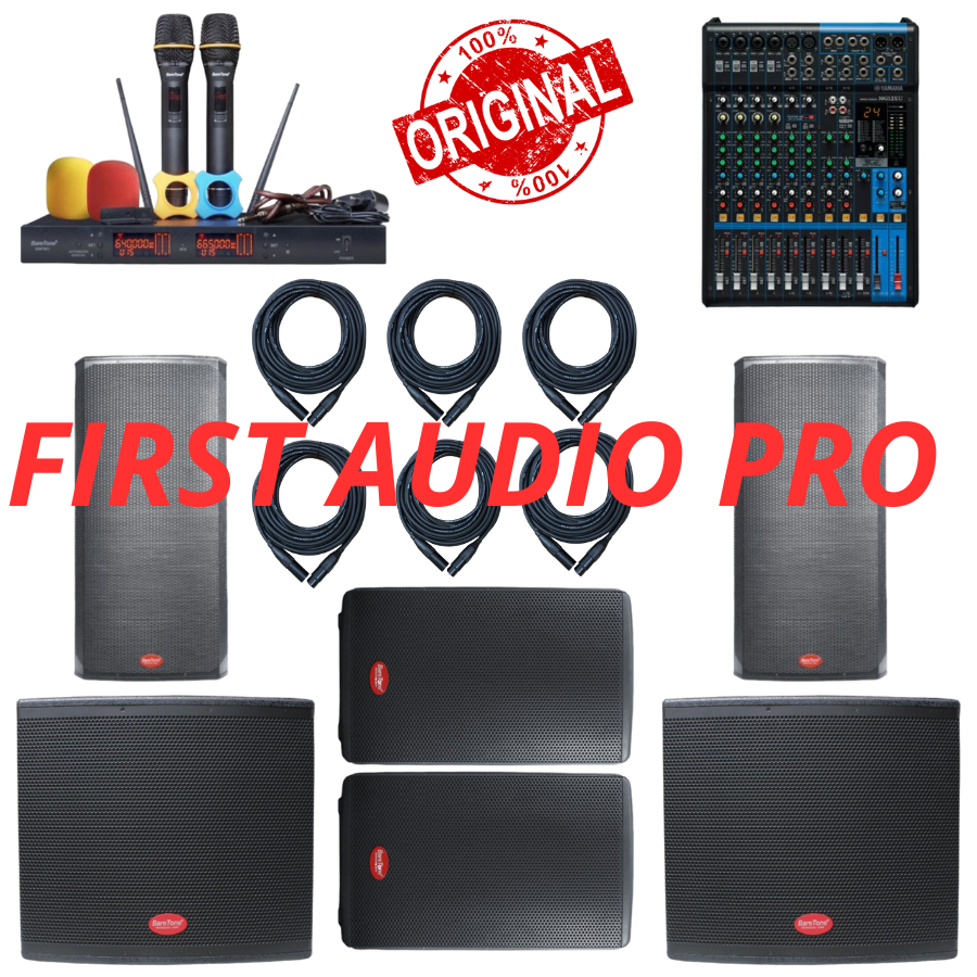 Paket 3 soundsystem Lapangan sederhana Baretone ORIGINAL