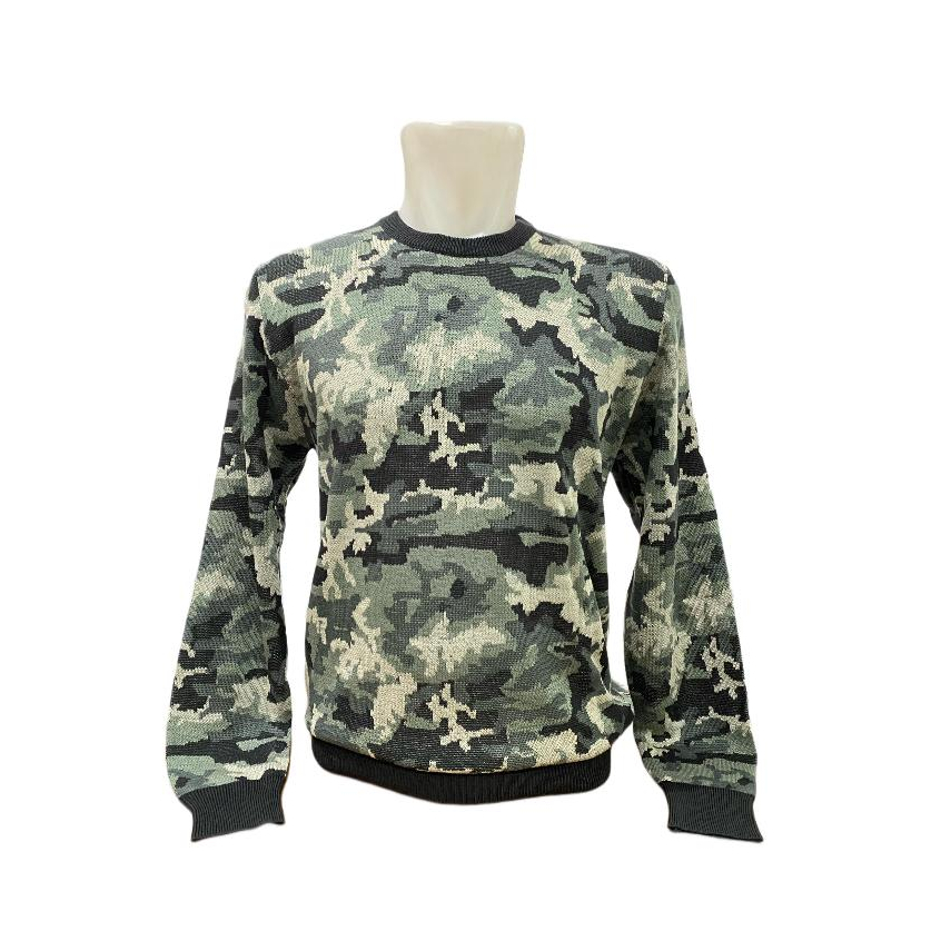 Sweater Loreng Pria Rajut Premium