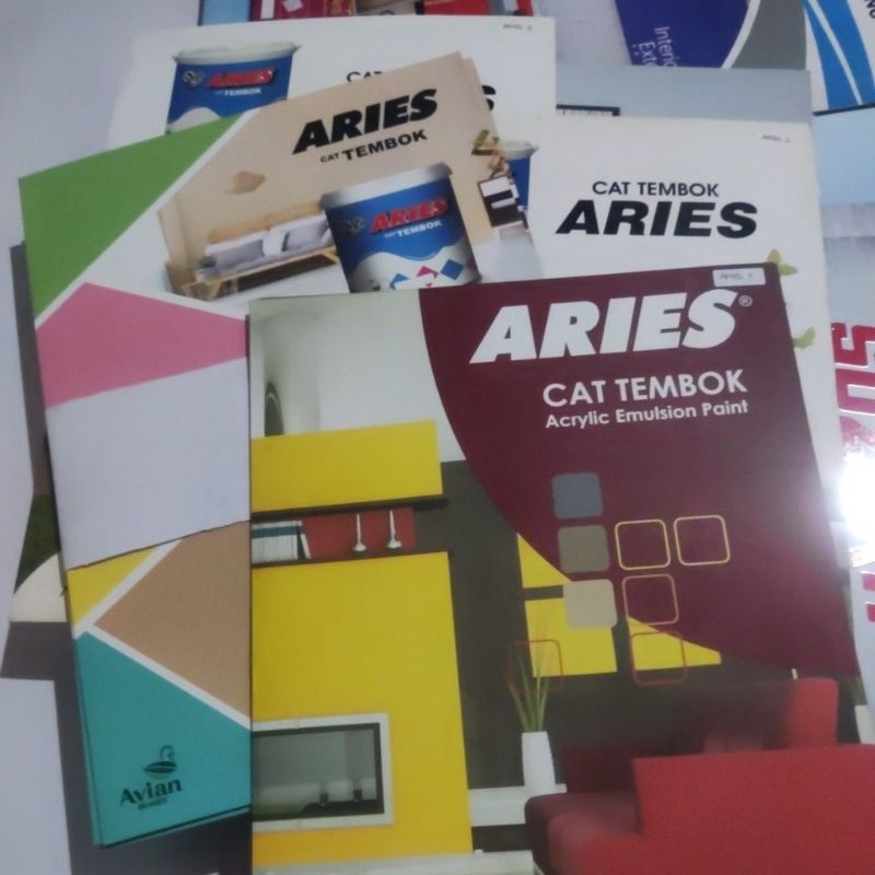 KATALOG WARNA/ COLOR CARD Cat Tembok ARIES