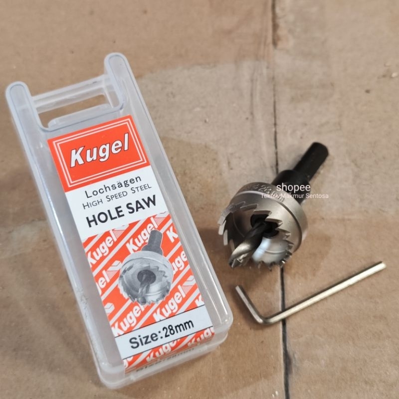Mata Bor Hole Saw HSS 28mm - Alat Pelubang Lubang Besi 28 mm