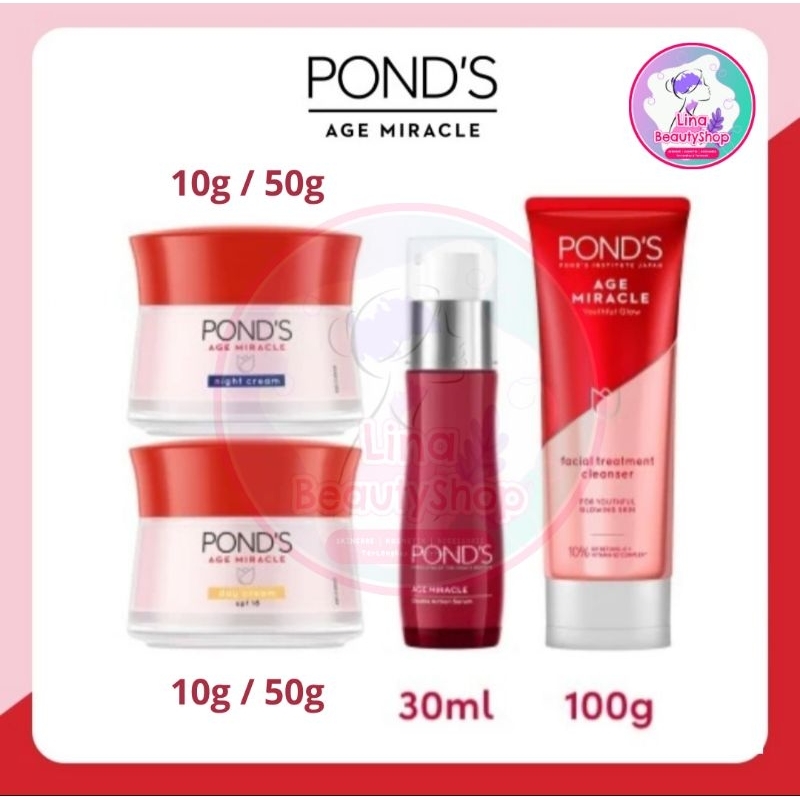 PONDS Age Miracle Day Series - DayCream/NightCream/Face Wash/Serum