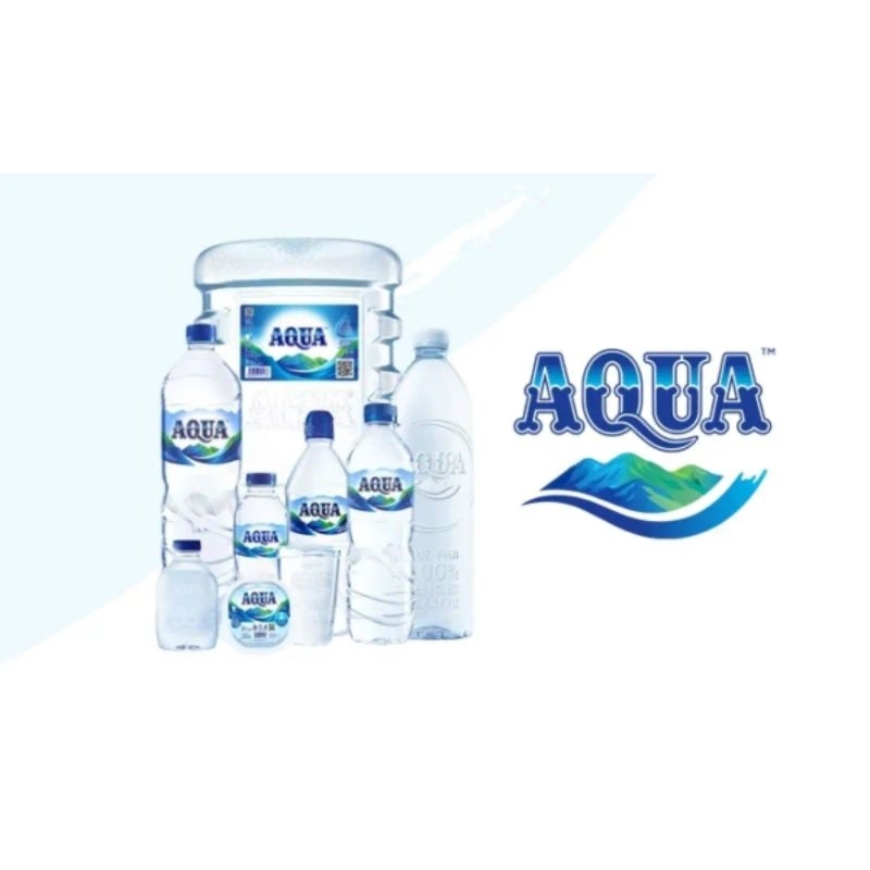 

Air Mineral Kemasan Aqua Gelas / 330 ml / 600 ml / 1500 ml per dus