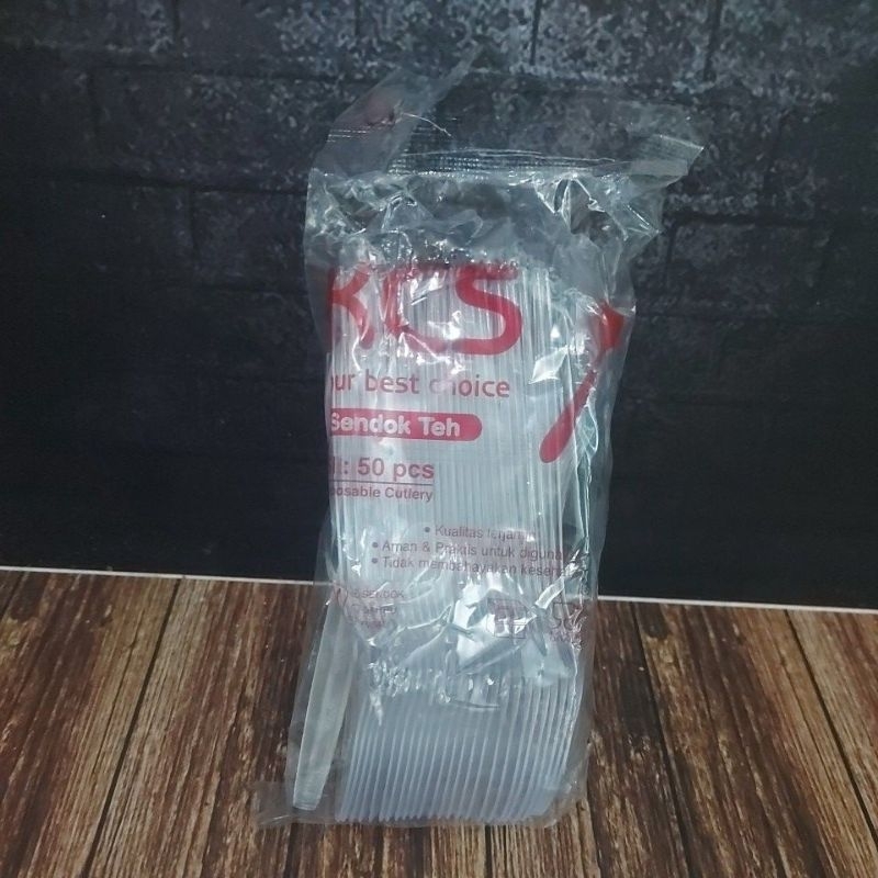 SENDOK TEH KCS ISI (50 PCS)