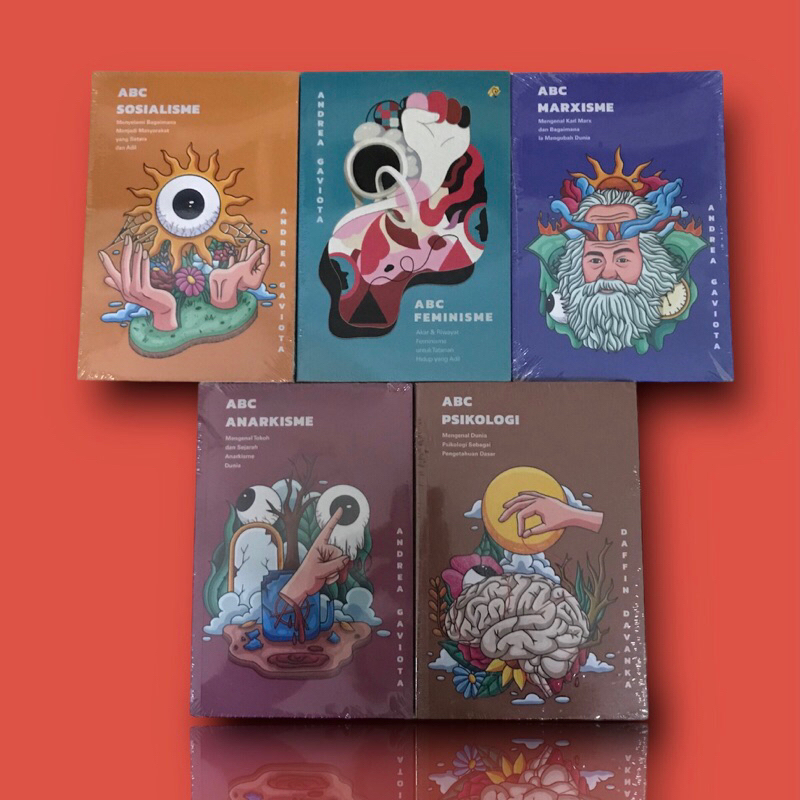 Buku Paket ABC Filsafat, Feminisme, Anarkisme, Marxisme, Psikologi, Sosialisme | Shira Media